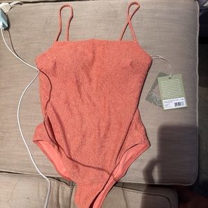 NWT Peach Sporti one-piece swimsuit - never worn